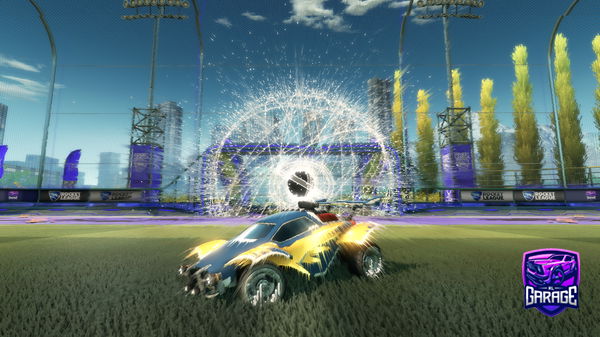 A Rocket League car design from Acoshy