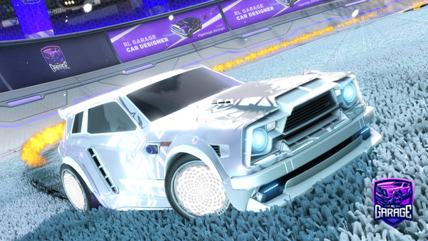 A Rocket League car design from nottesjokolade