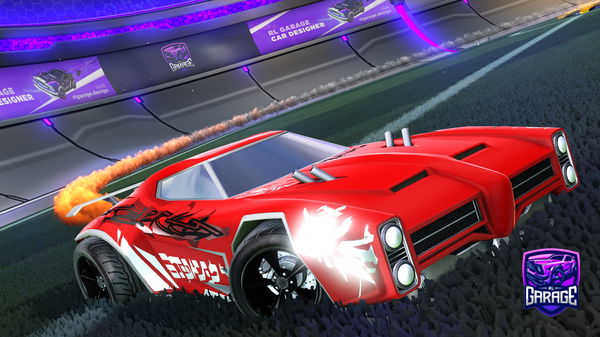 A Rocket League car design from NRG_Gamer13