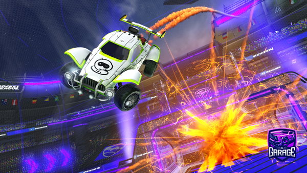 A Rocket League car design from CoveredArcher