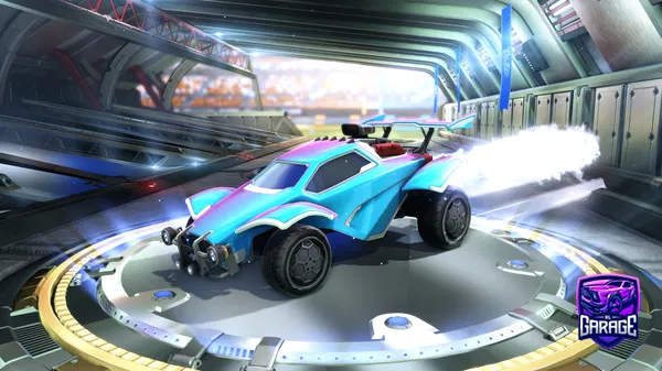 A Rocket League car design from couchracer