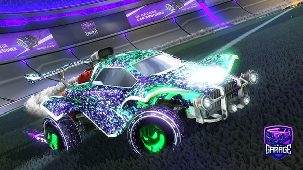 A Rocket League car design from Hutch_RL