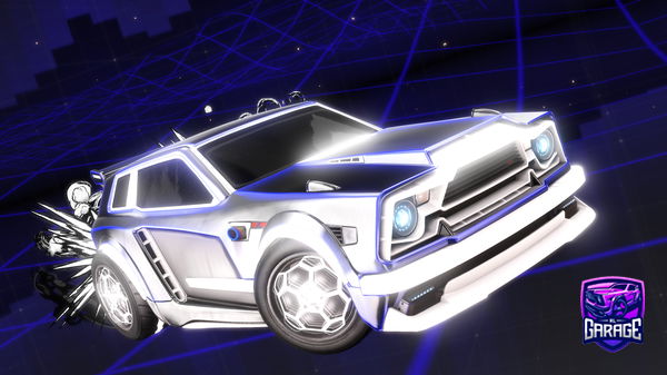 A Rocket League car design from ZielCzerv