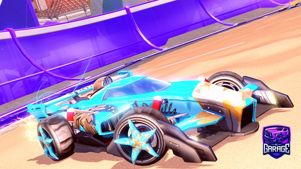 A Rocket League car design from pixl_