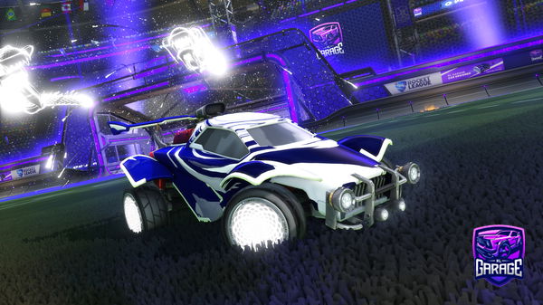 A Rocket League car design from Ibinkz