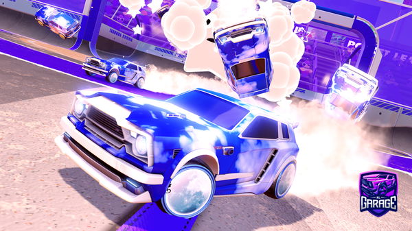 A Rocket League car design from XxNOS303xX