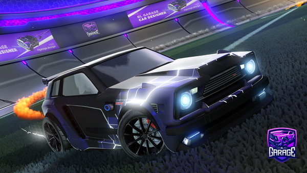 A Rocket League car design from Themythical_arns