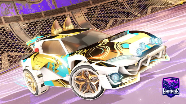 A Rocket League car design from Asterion_I_KAI