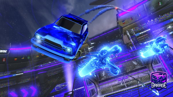 A Rocket League car design from Lampmannen_z