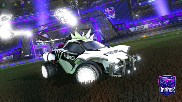 A Rocket League car design from GFuelTripp