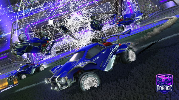 A Rocket League car design from Itz_Monteiro