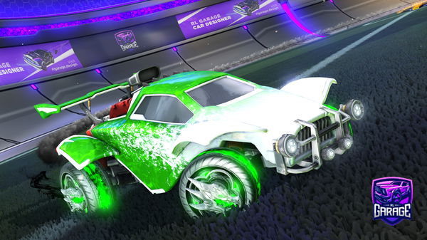 A Rocket League car design from Nothingtpwhitezombas