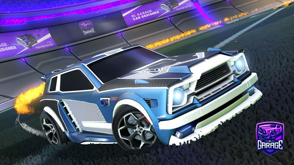A Rocket League car design from mquven