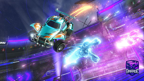 A Rocket League car design from Skyes_rl