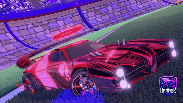 A Rocket League car design from Poikagang