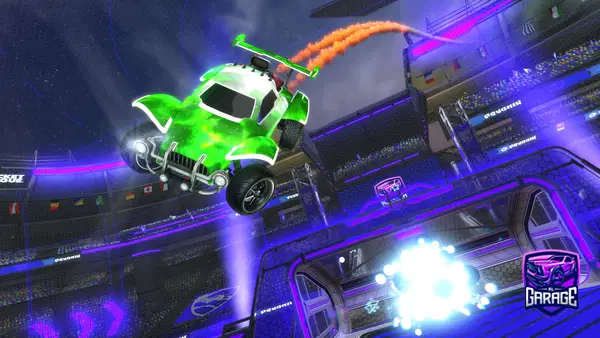 A Rocket League car design from ObaiLOL