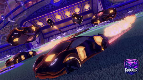 A Rocket League car design from BurntSiennaEndo