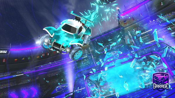 A Rocket League car design from Benros