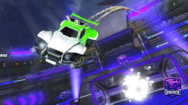 A Rocket League car design from ToxicMato