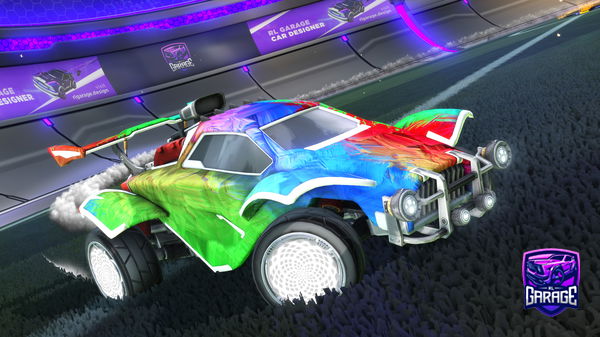 A Rocket League car design from clevre