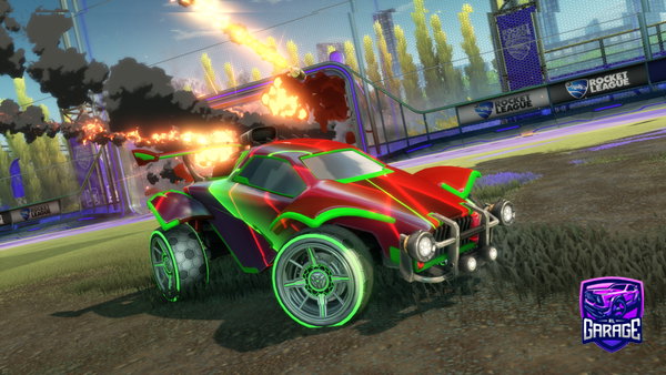 A Rocket League car design from Fan-134