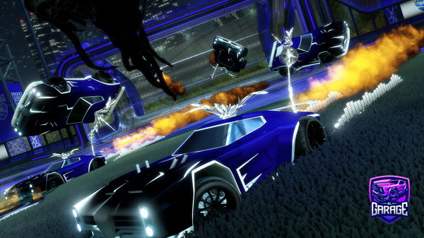 A Rocket League car design from patinormz