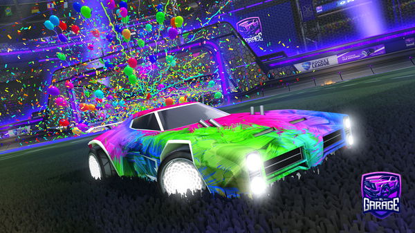 A Rocket League car design from PRGRyan