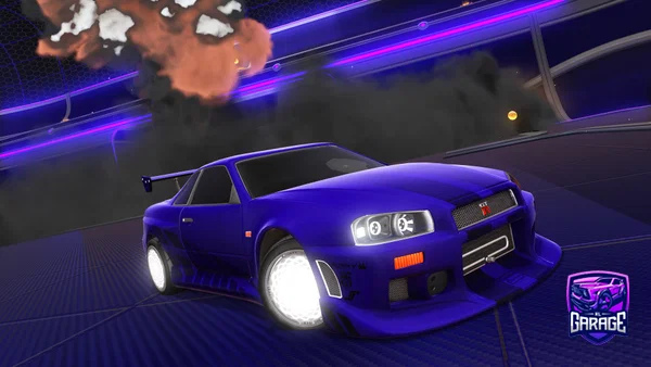 A Rocket League car design from KillerGangster06