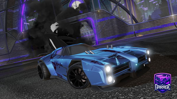 A Rocket League car design from alpacalypse12