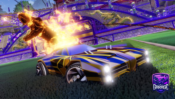 A Rocket League car design from AkanoBR