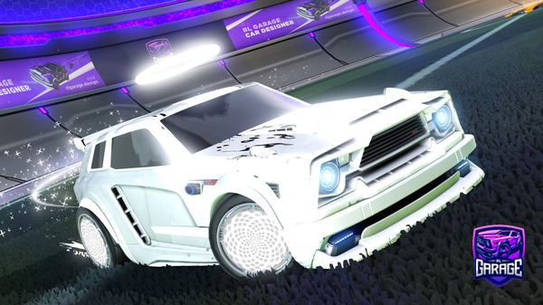 A Rocket League car design from Cheezcurd999