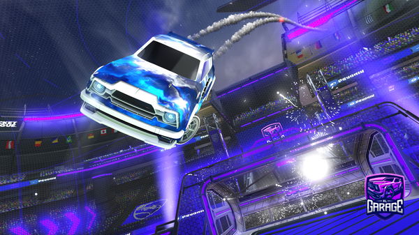 A Rocket League car design from freakojayden