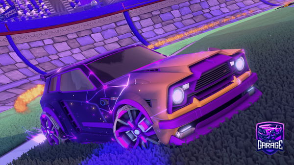 A Rocket League car design from Cleclelenoob_on_switch