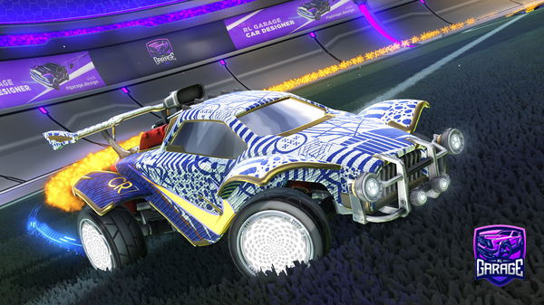 A Rocket League car design from Ak_SoaR