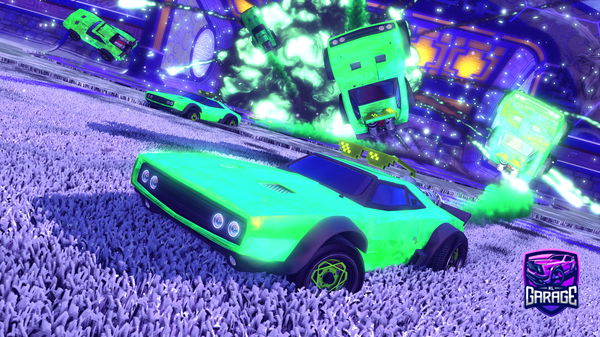 A Rocket League car design from SVGROYALE