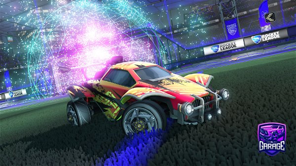 A Rocket League car design from Ignite_09