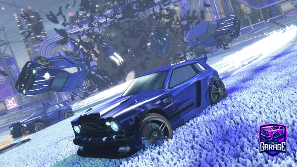 A Rocket League car design from Deathwatch1313