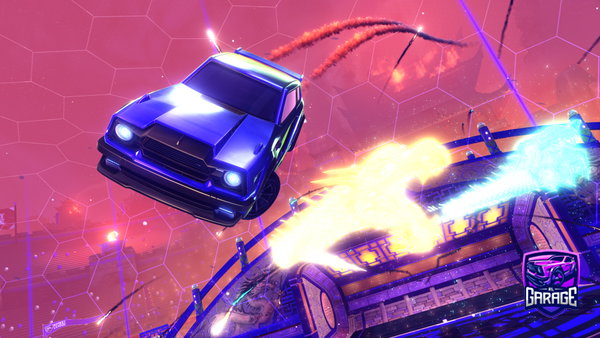 A Rocket League car design from SaiKu_39