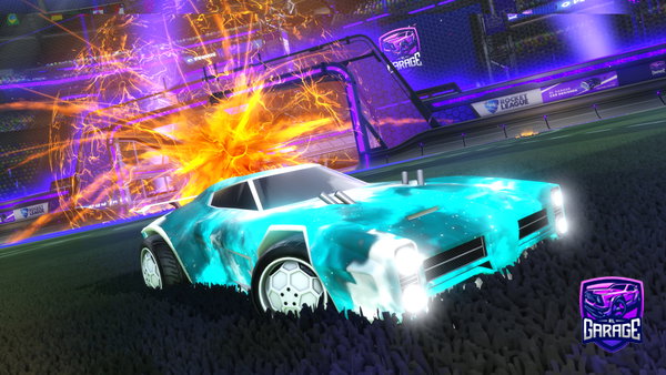 A Rocket League car design from Violetslayer583