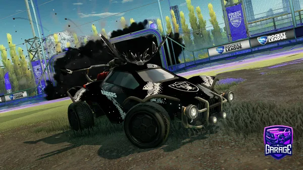 A Rocket League car design from OpaMahmoet