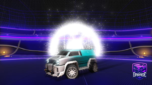 A Rocket League car design from 1akerrr