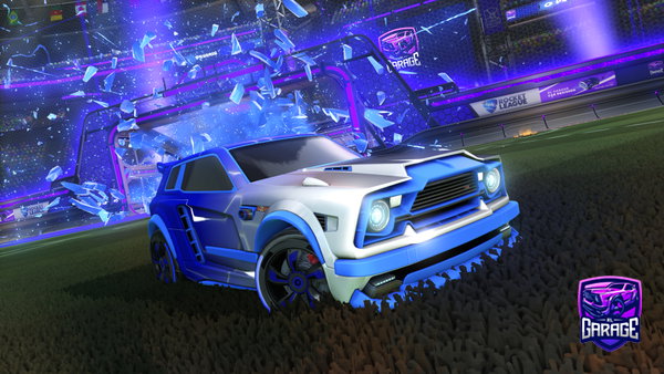 A Rocket League car design from Mega1010