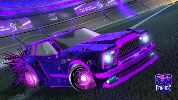 A Rocket League car design from Spectral53