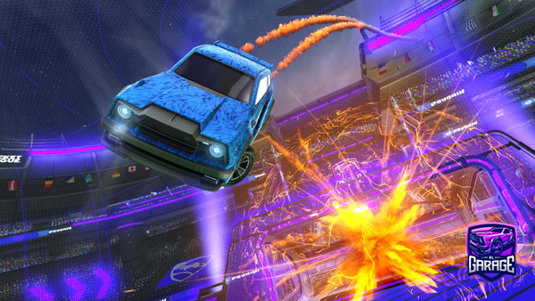 A Rocket League car design from btwaches108r7e737