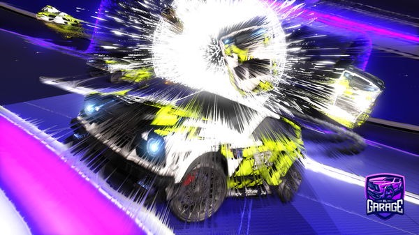 A Rocket League car design from mercurl