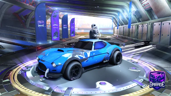 A Rocket League car design from Mysticredemtion