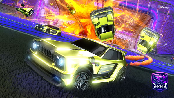 A Rocket League car design from kStormk