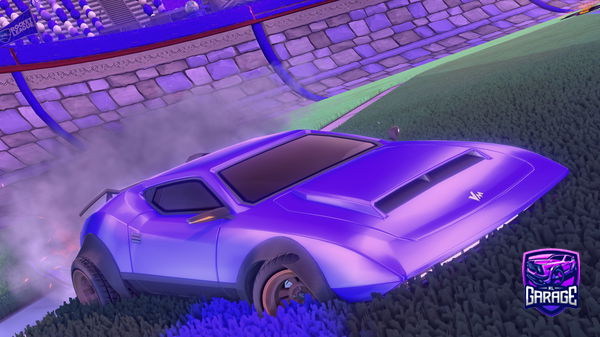 A Rocket League car design from Mahgam