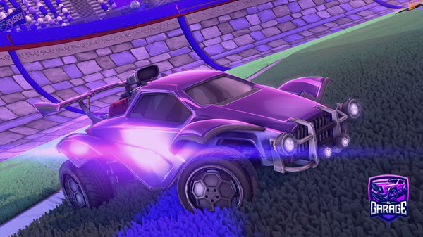 A Rocket League car design from FoxonGYG