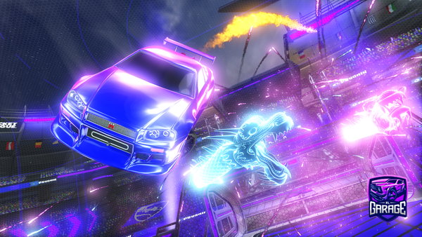 A Rocket League car design from freddie024
